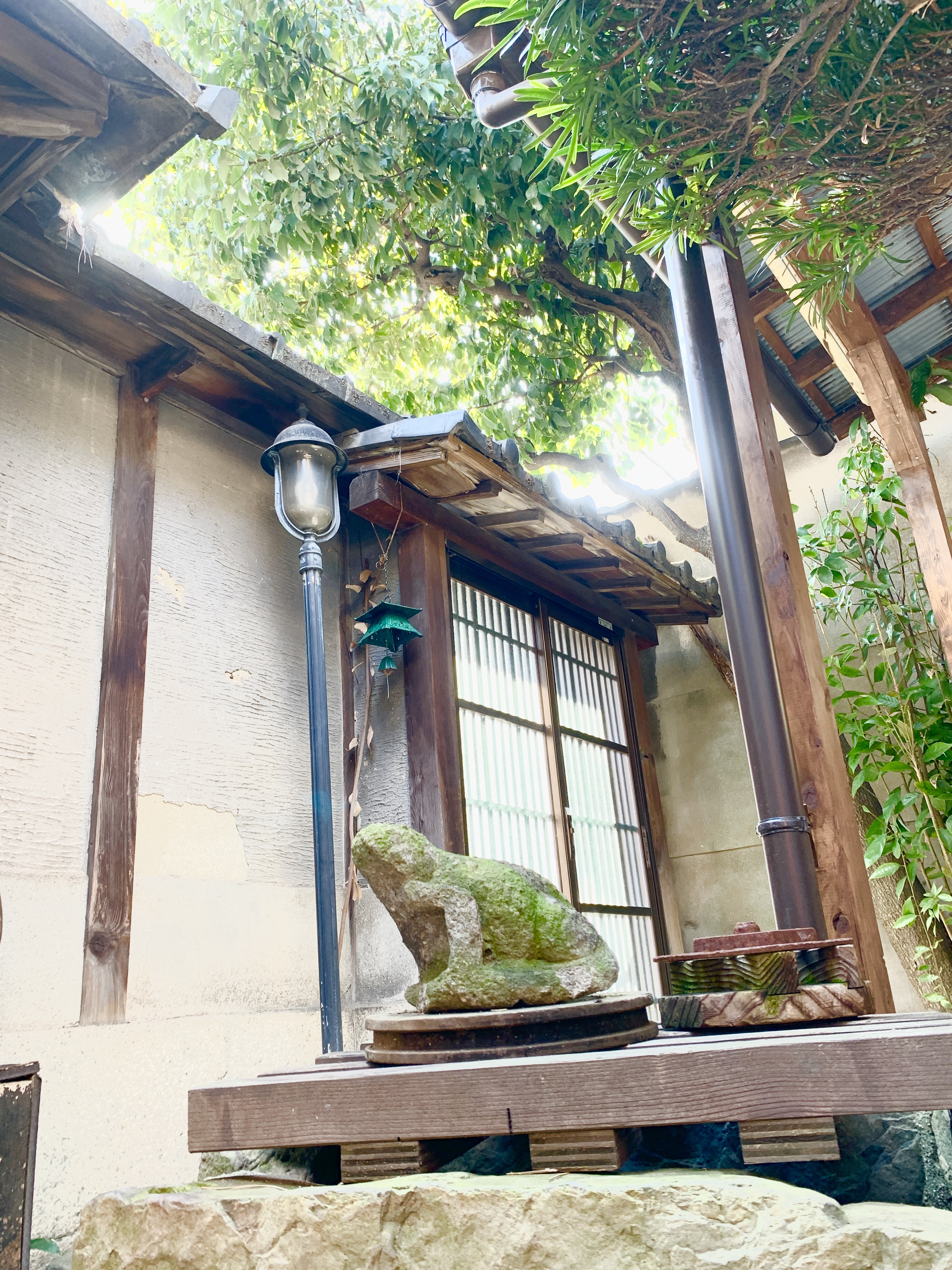 飛香荘の庭園